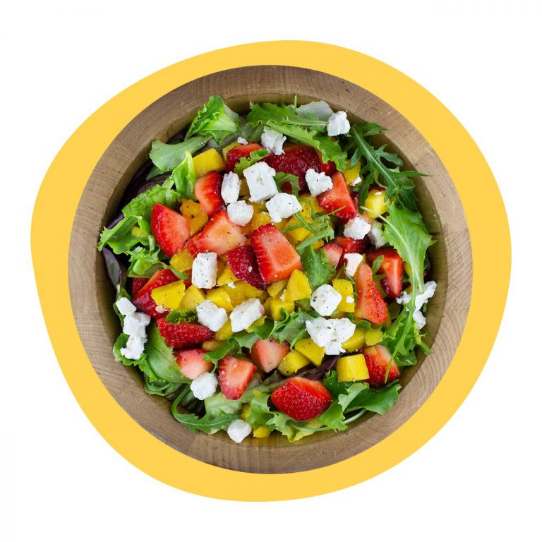 Mango salad - Tostibanaan