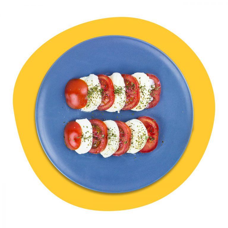Mozzarella tomato - Tostibanaan