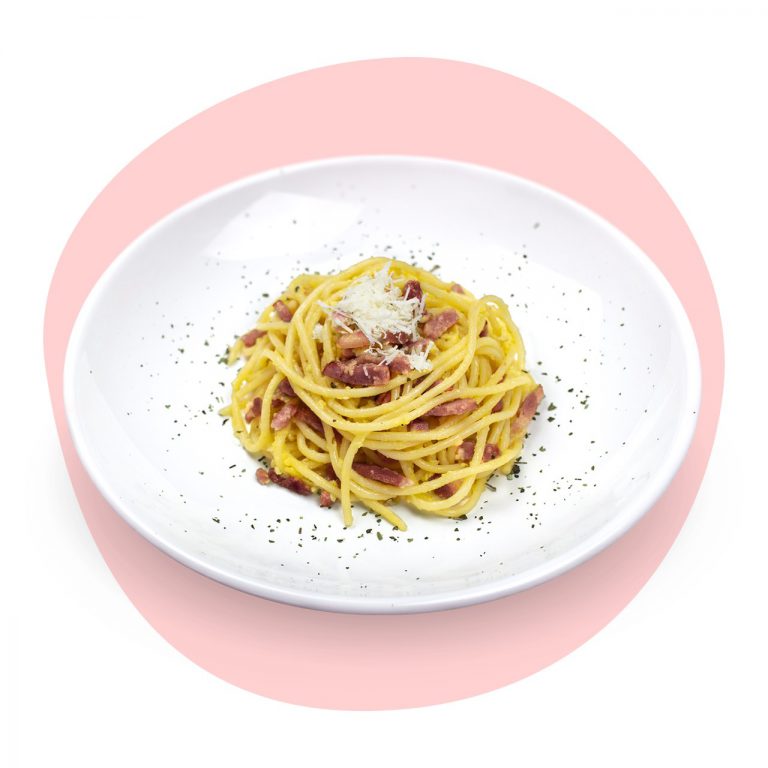Spaghetti Carbonara - Tostibanaan